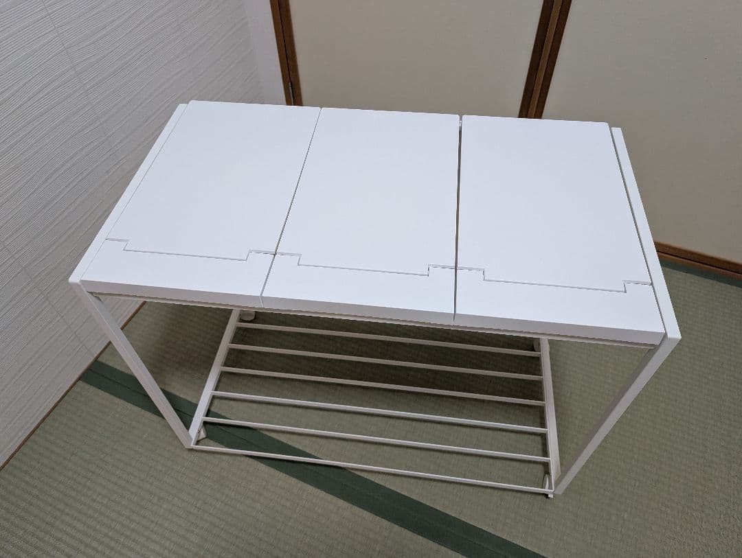 山崎実業（Yamazaki） 蓋付きダストワゴン 45L 3分別