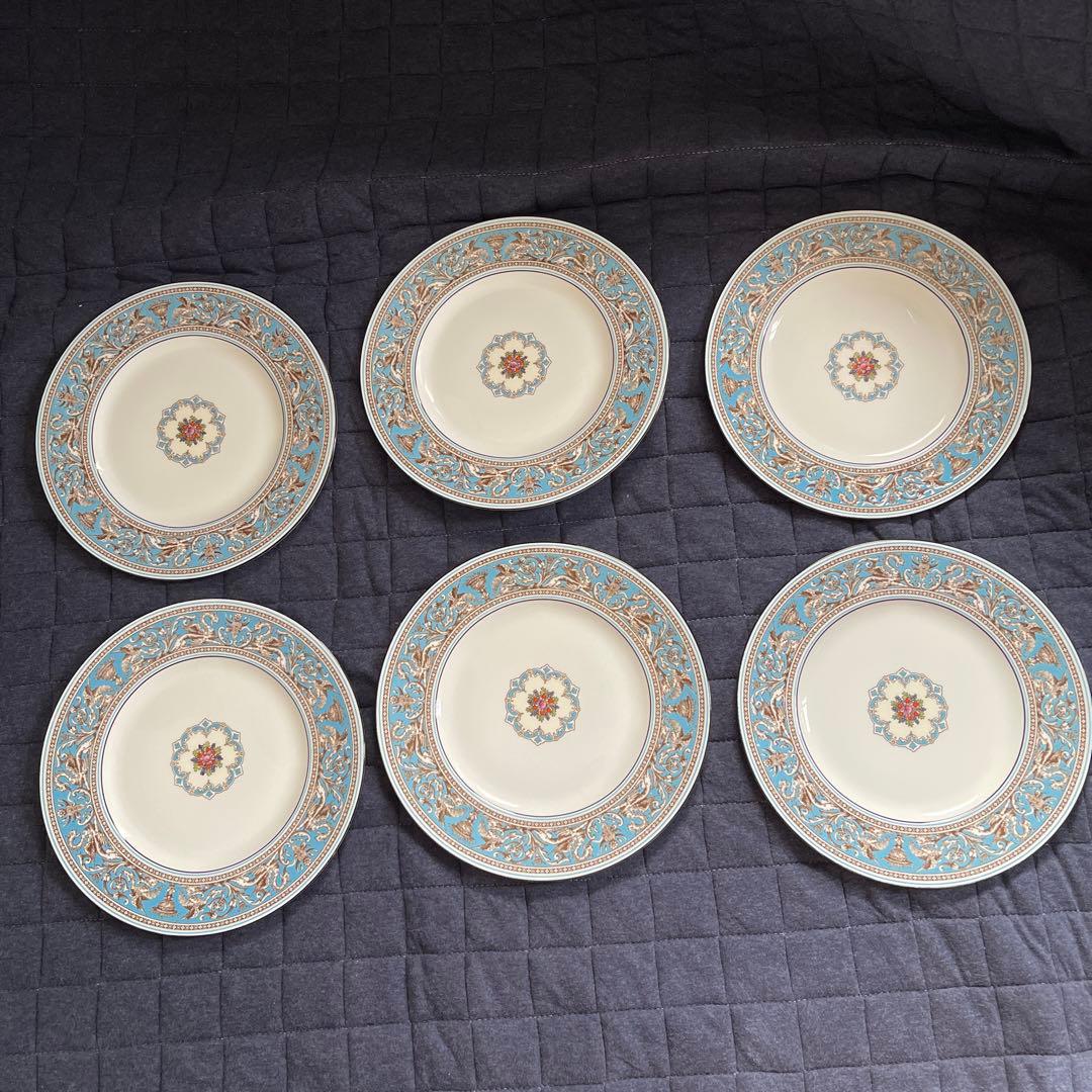  Florentine ターコイズ27㎝6枚セット