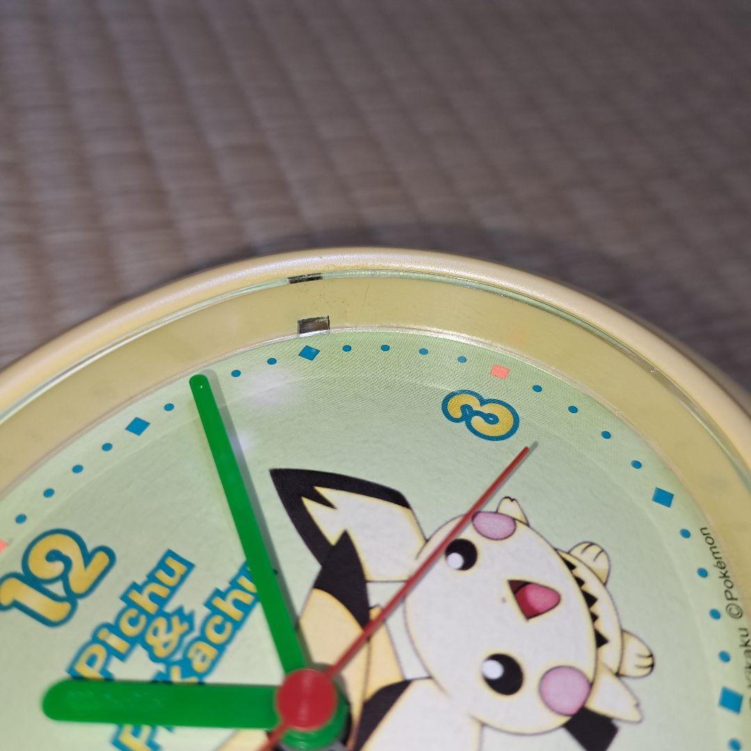 セイコー ピカチュウ & ピチュー 置時計