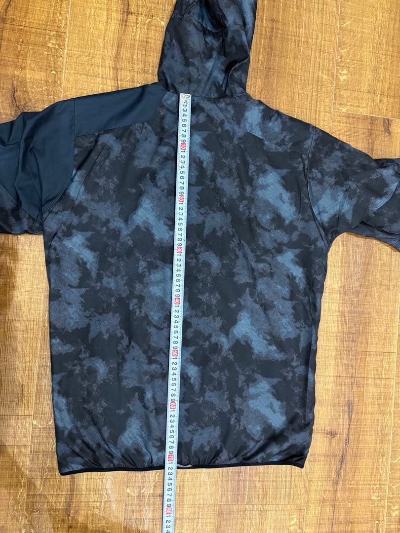 Oakley ブラックカモフラージュ ウィンドブレーカー&パンツ　セットアップ