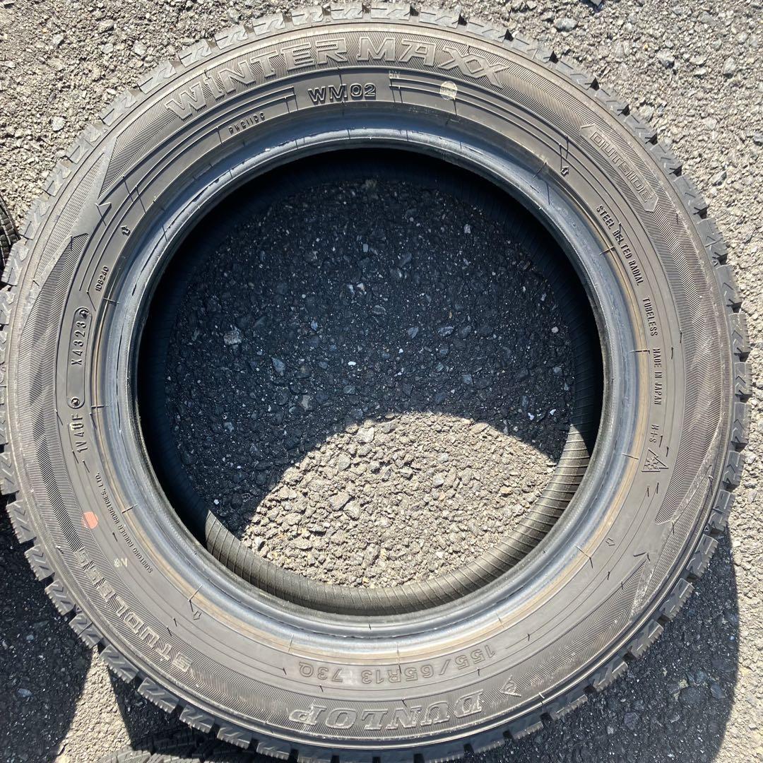 DUNLOP WINTER MAXX 155/65R13 スタッドレス