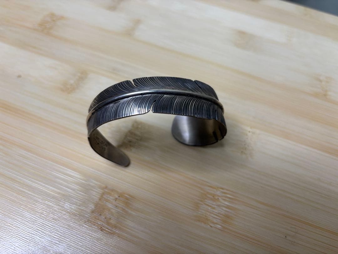 バングル　ナバホ族　インディアンジュエリー　シルバー925