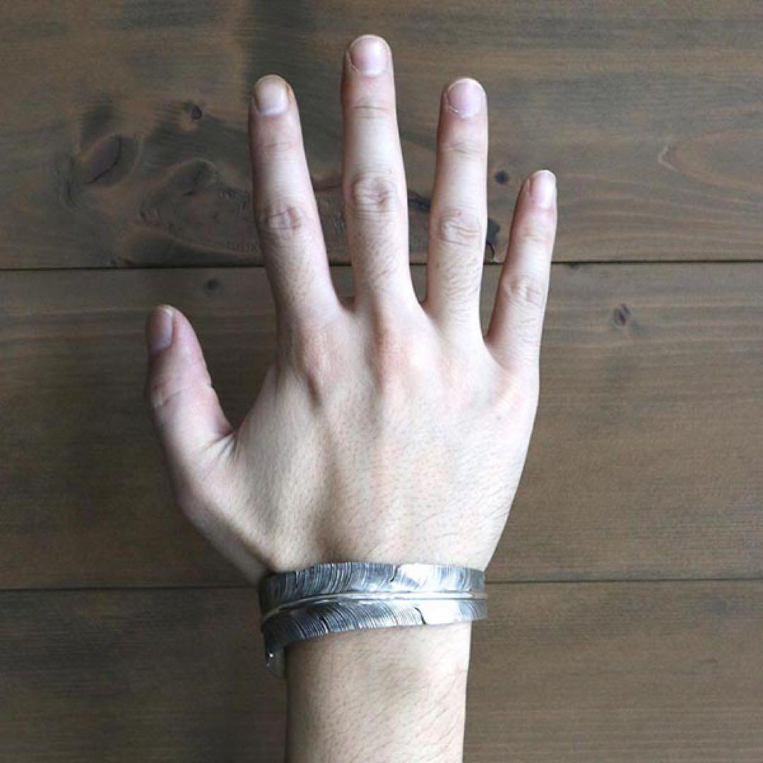 バングル　ナバホ族　インディアンジュエリー　シルバー925