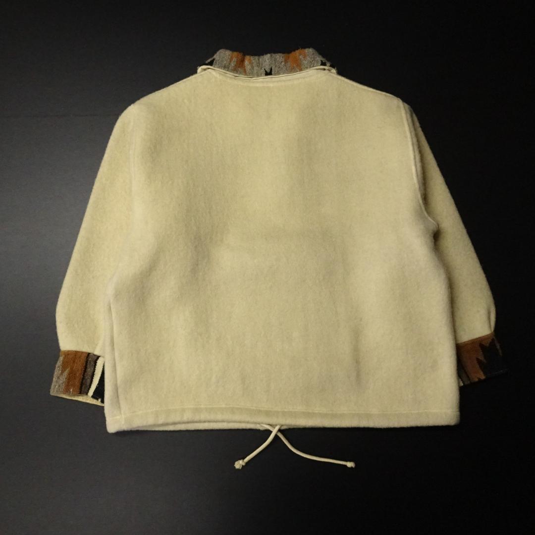 90s エクアドル製 ARTEsanias ブランケットプルオーバー チマヨ柄