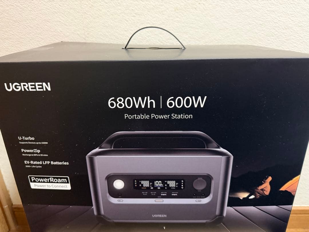 UGREEN PowerRoam 680Wh ポータブル電源