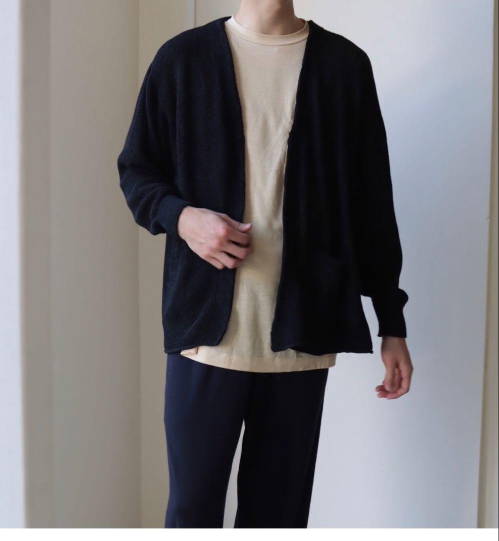 COMOLI CARDIGAN 23SS 7Gコットン ニットカーディガン