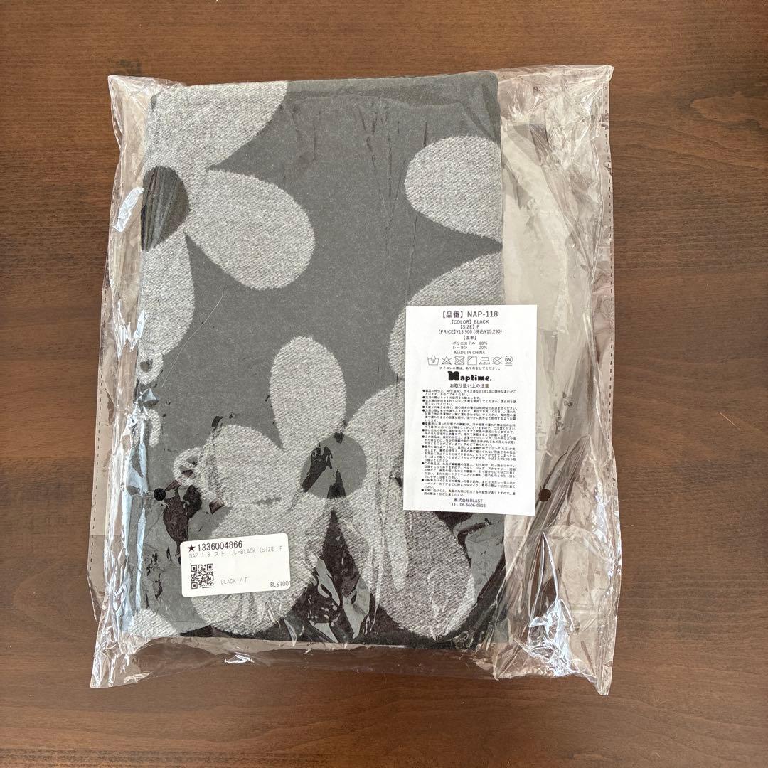Naptime NAP-118 ストール ブラック サイズ:F