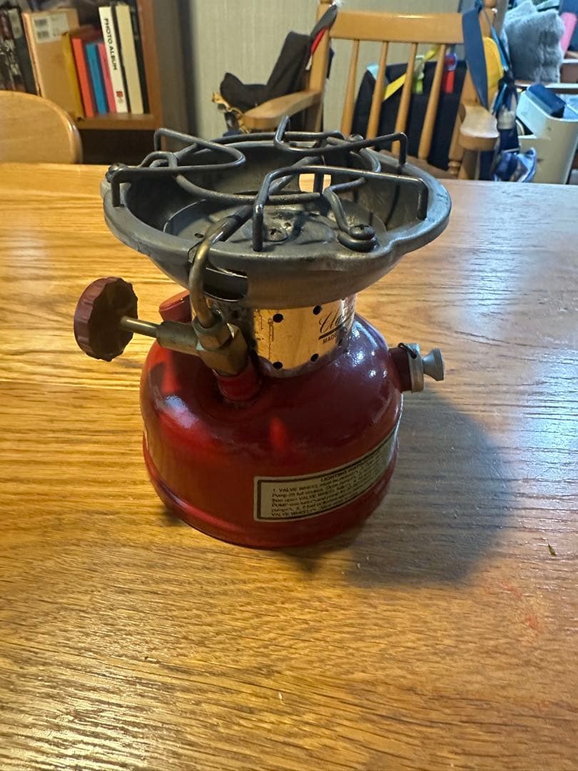 Coleman シングルバーナーコンロ レッド