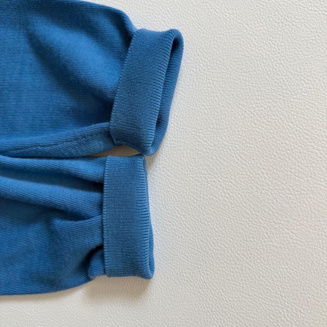 エンフォルド　ニット　ワイドシルエット　スリット　ゆったり　ライトブルー　38