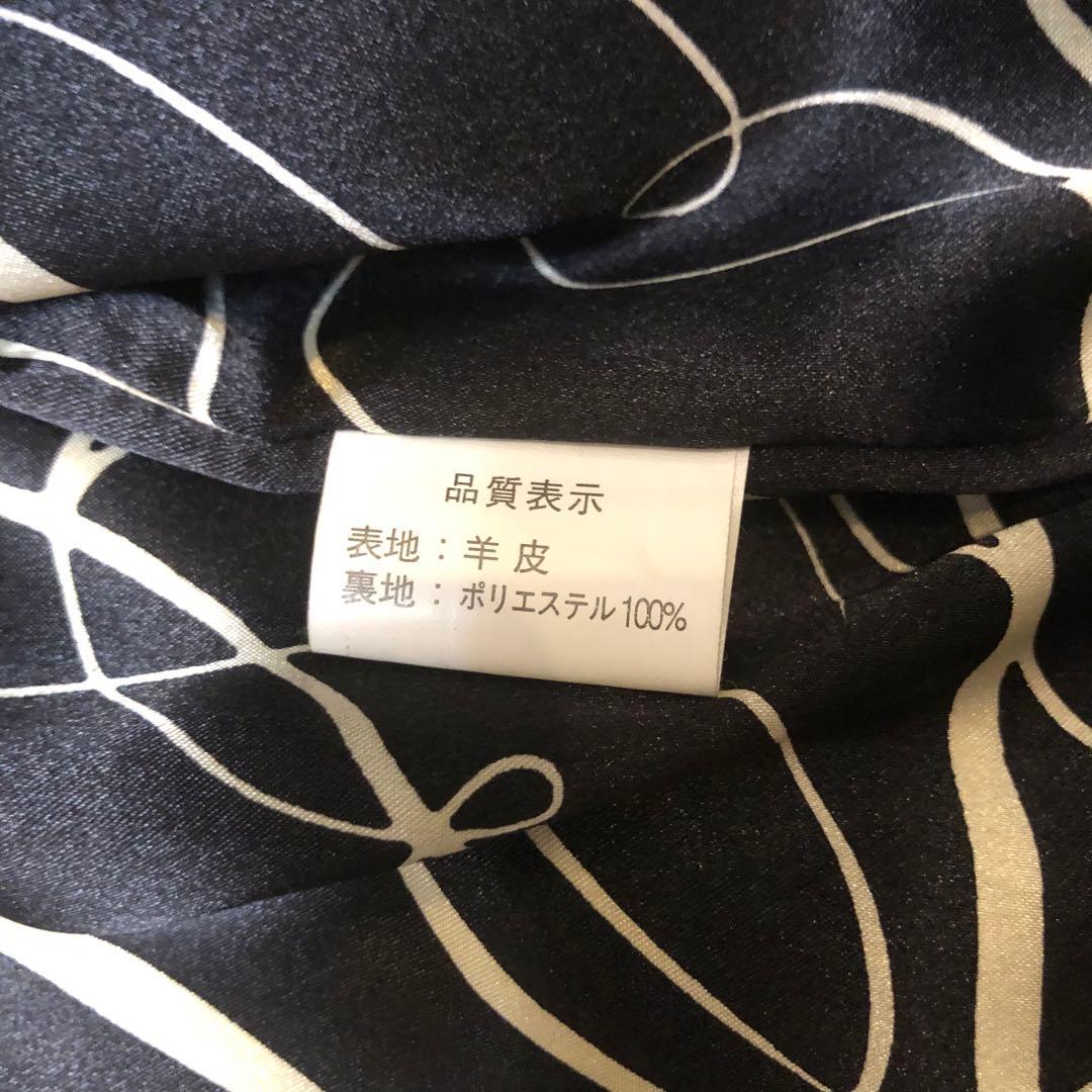 ★ノースビーチレザー★レザーブルゾン アイボリー ライダース