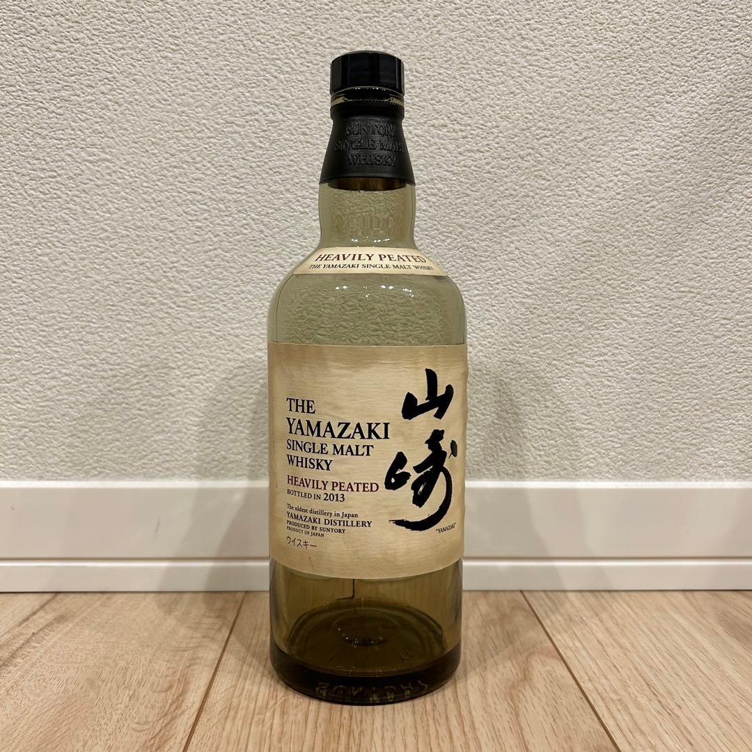 【空瓶】山崎 HEAVILY PEATED BOTTLED IN 2013