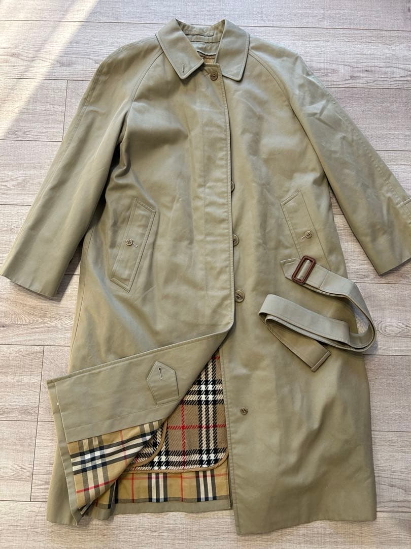 Burberry's バーバリー ステンカラーコート ノバチェック ライナー付き
