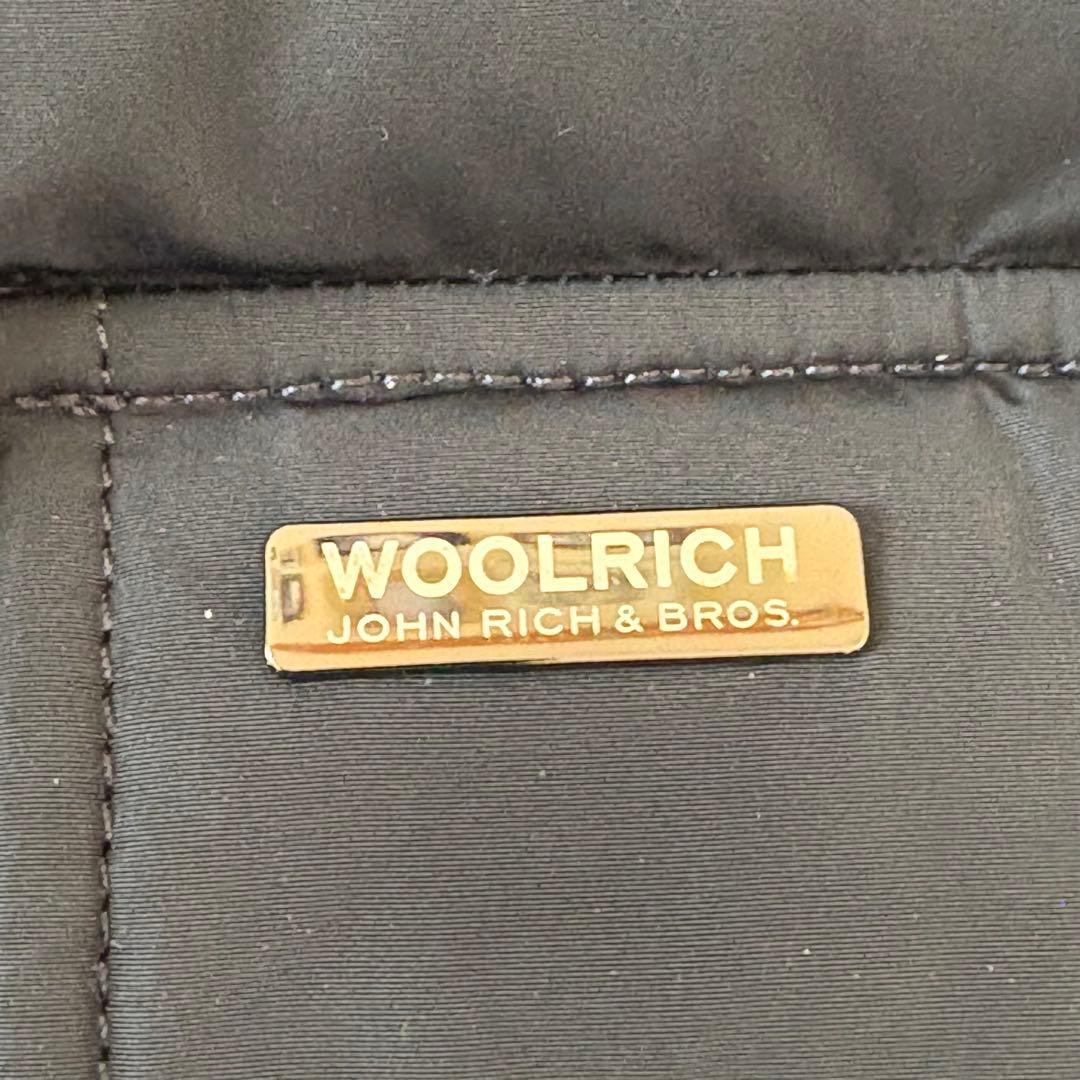 ウールリッチ　タヌキファー フード付 ダウンベスト レディース 3way 紺　S