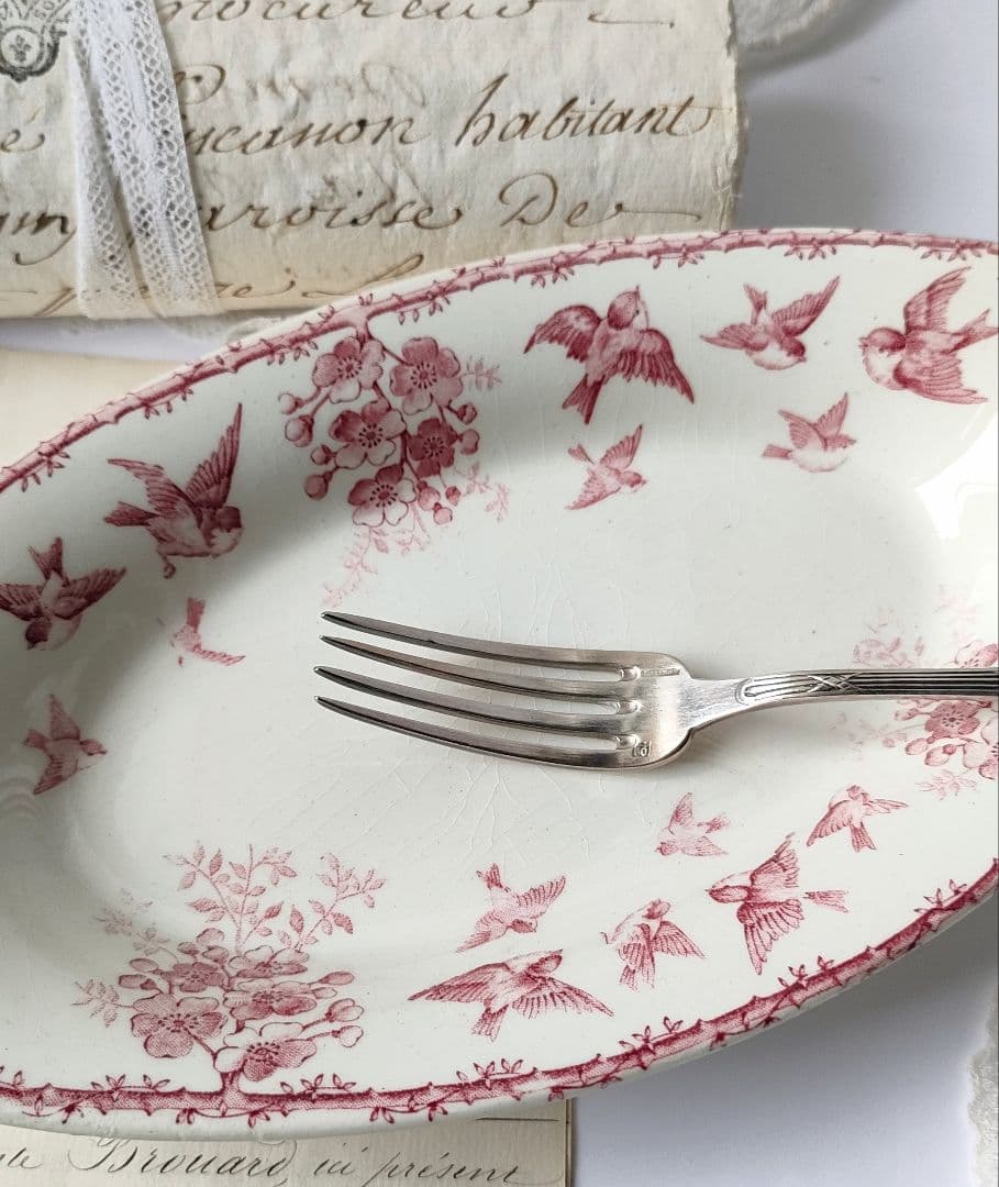 希少　美品　ジョワジールロワ　Montigny　　ラヴィエ　フランスアンティーク