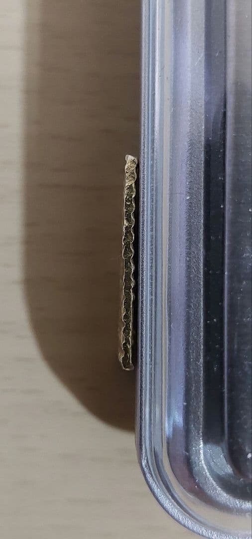 ト*フ様 明治二分金　３.05g　明治二分判金　本物