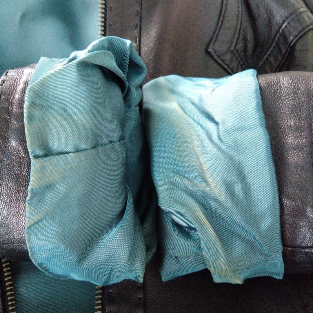 VIVIENNE TAM レザージャケット　本革　レザー　ドラゴン　ファー　S