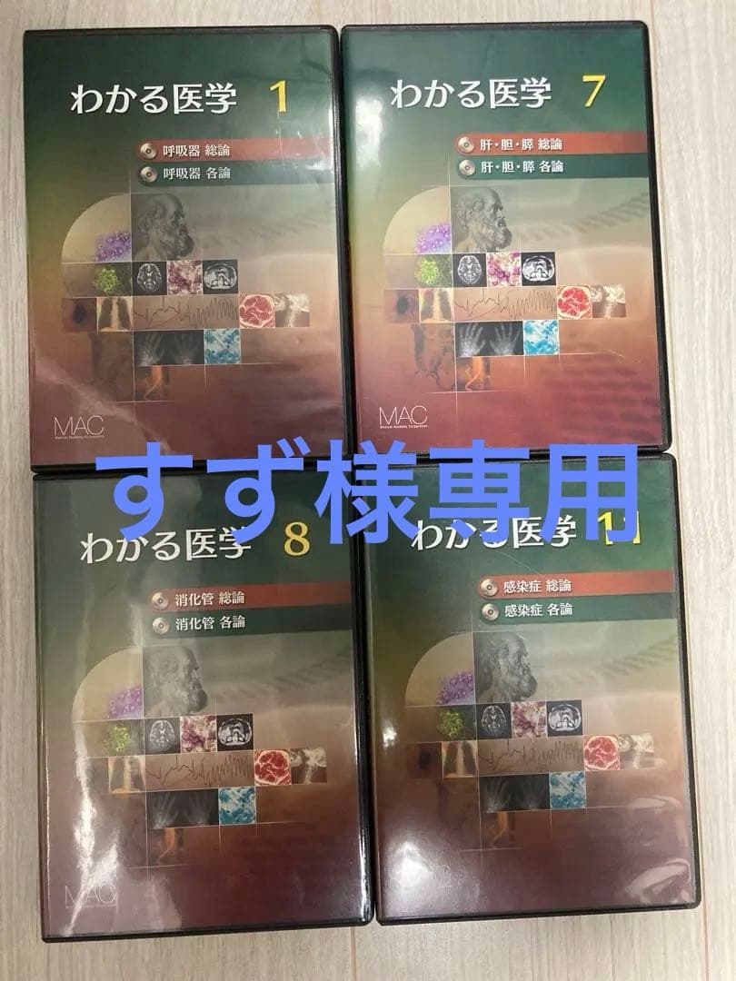 わかる医学 1, 7, 8, 11 セット