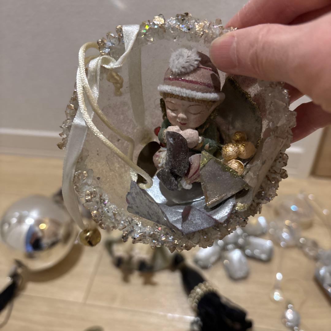 最終値下げクリスマス　オーナメントセット24点　サンタクロース