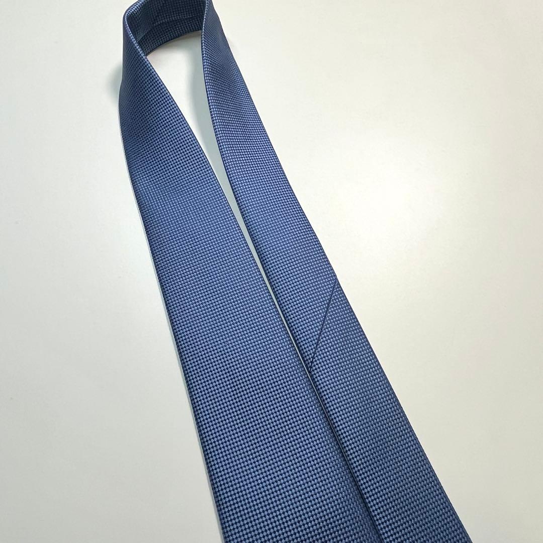 名作✨良品✨HERMES エルメス　ネクタイ サントノーレ　市松柄