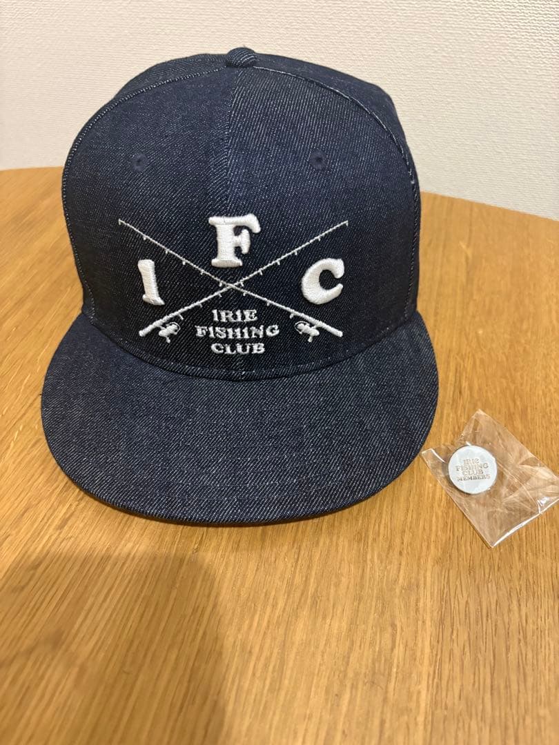Irie Fishing Club メンバー限定キャップ＋ピンバッチ