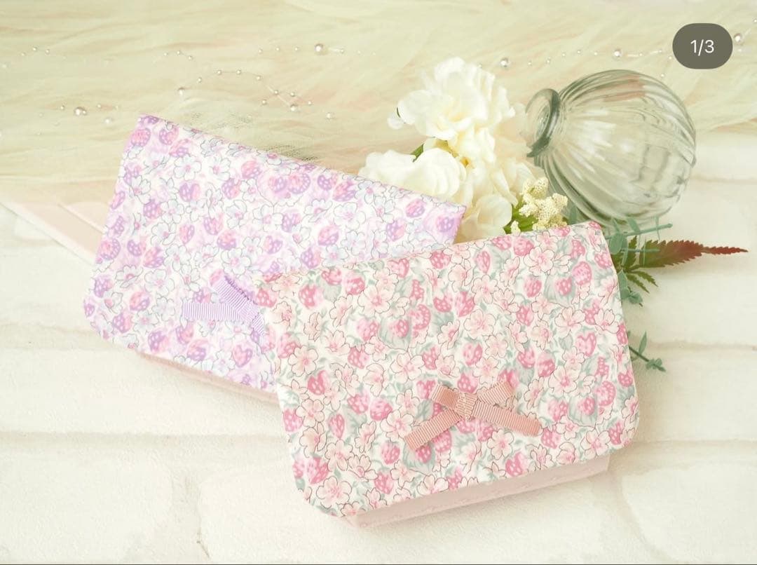 オーダー専用ページ　【リバティ】布小物／移動ポケット