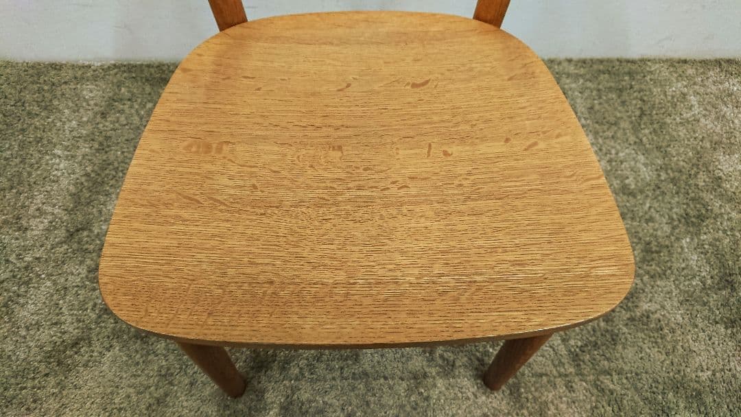 しんご オーク無垢材チェア オイル仕上げ ダイニングチェア-2