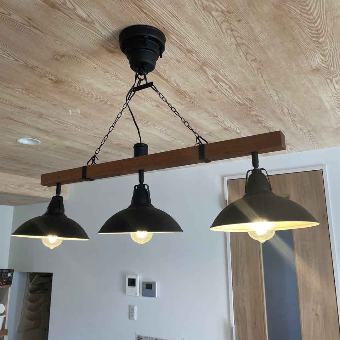 インターフォルム ペンダントライト LT-8258BK ヴァラスト LED電球付