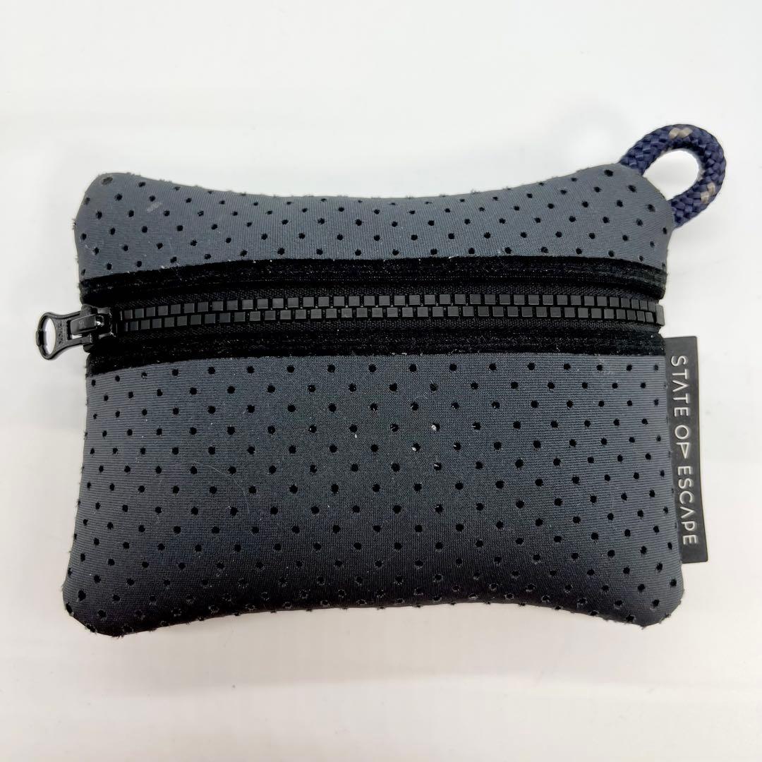 良品✨ステイトオブエスケープ　トートバッグ　フライングソロ　ダークグレー　ポーチ