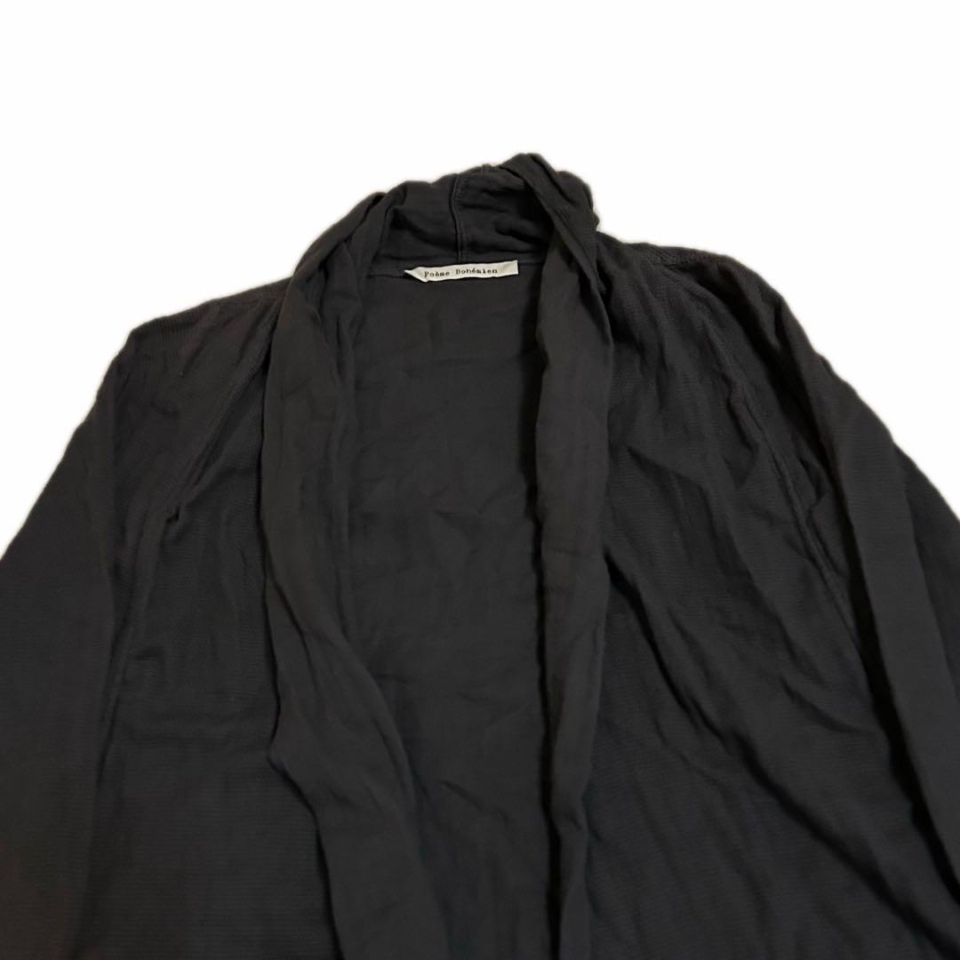 00s Poem Bohemien ドレープロングカーディガン ポエムボヘミアン