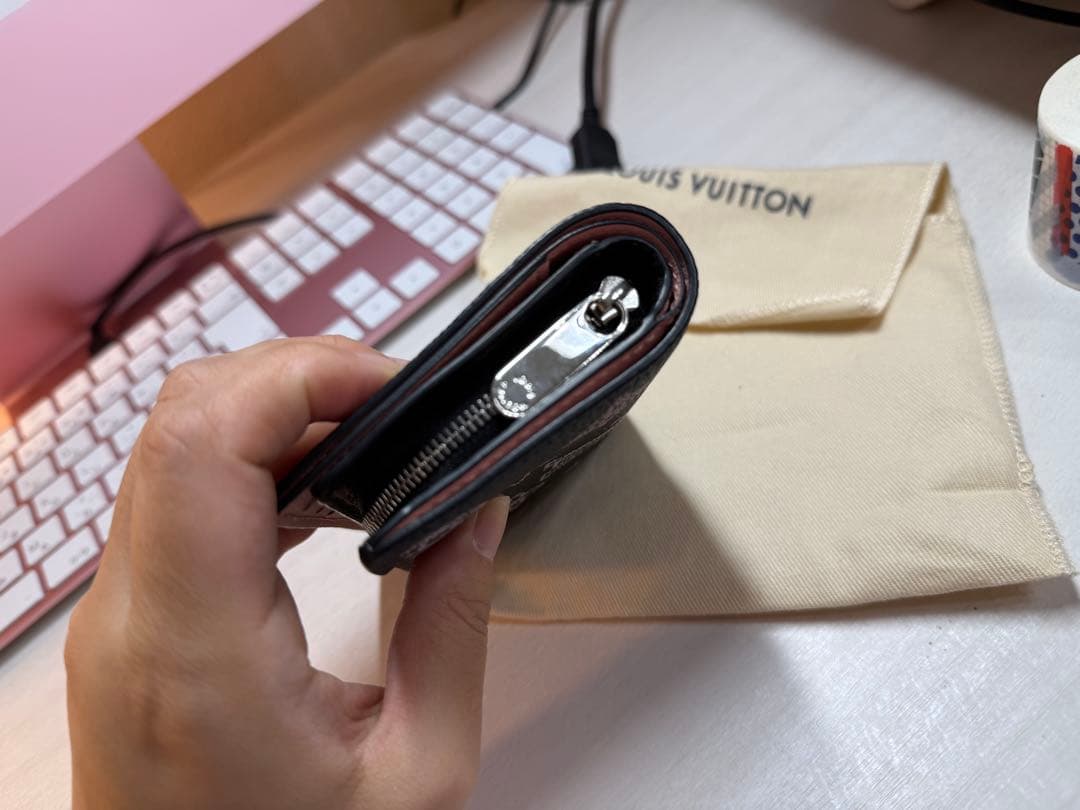 ルイヴィトン ポルトフォイユ クレア M81658 二つ折り財布 人気色 美品