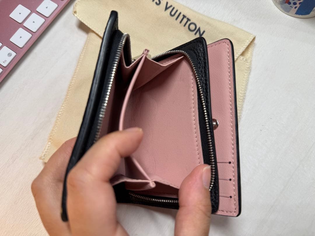 ルイヴィトン ポルトフォイユ クレア M81658 二つ折り財布 人気色 美品