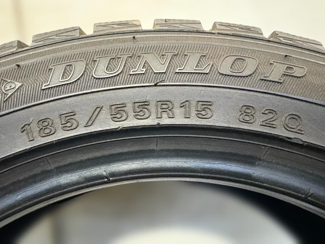 【送料無料】ダンロップ WINTER MAXX 185/55R15 4本