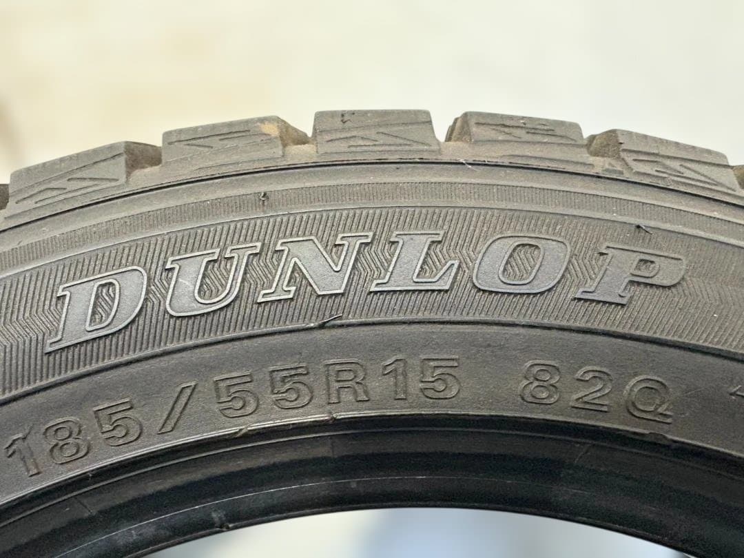 【送料無料】ダンロップ WINTER MAXX 185/55R15 4本