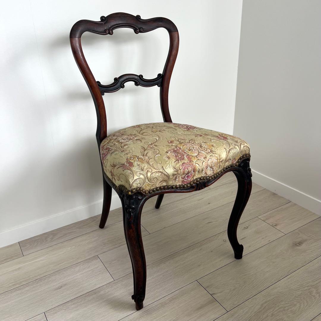 【おまとめ割有】アンティーク　サロンチェア　ヨーロッパ家具