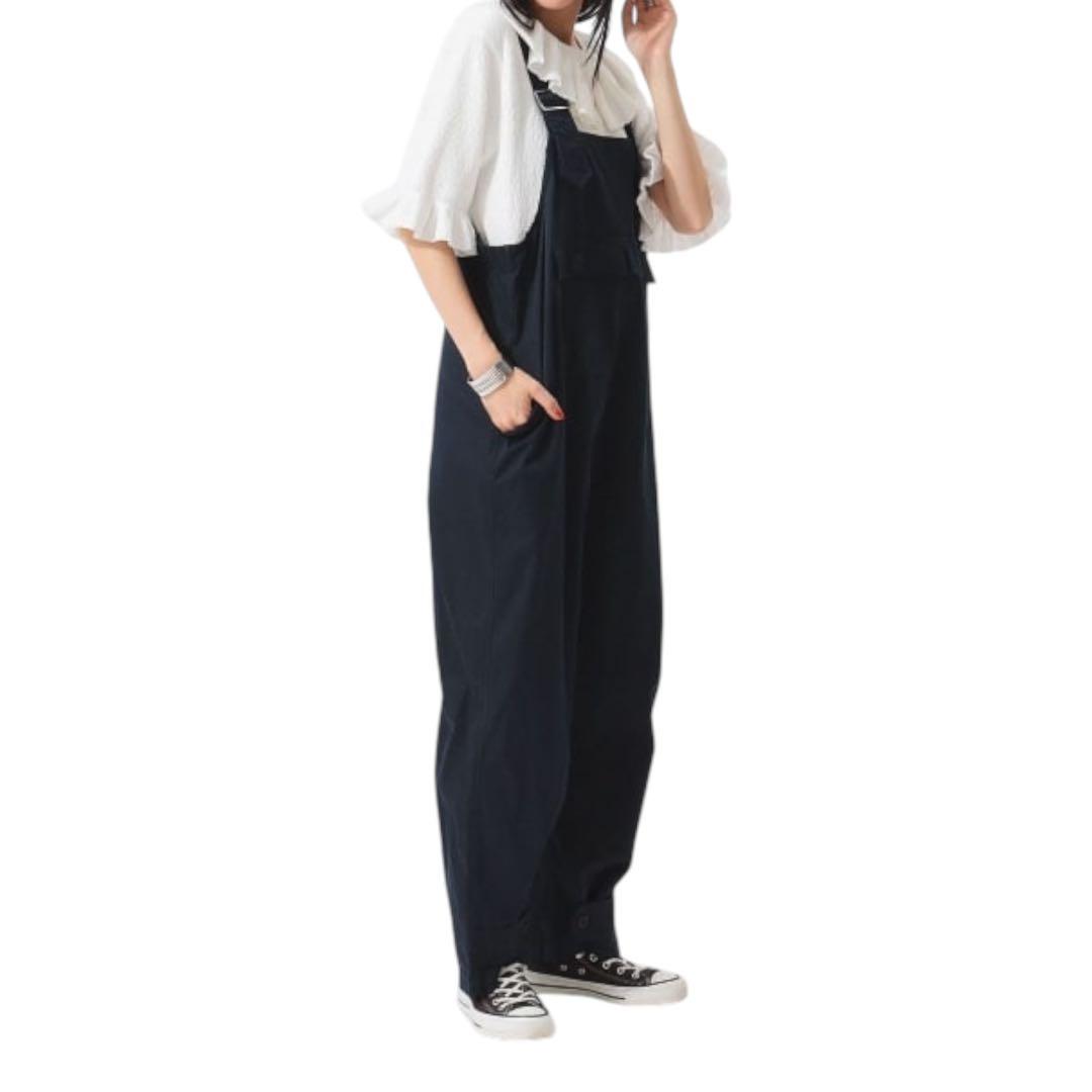 BEAMS BOY シャンブレー ユーロ ミリタリー オーバーオール
