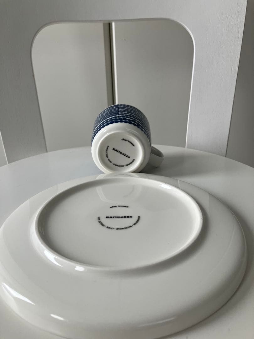 【希少品】marimekko シイルトラプータルハ　カップ&プレートのセット