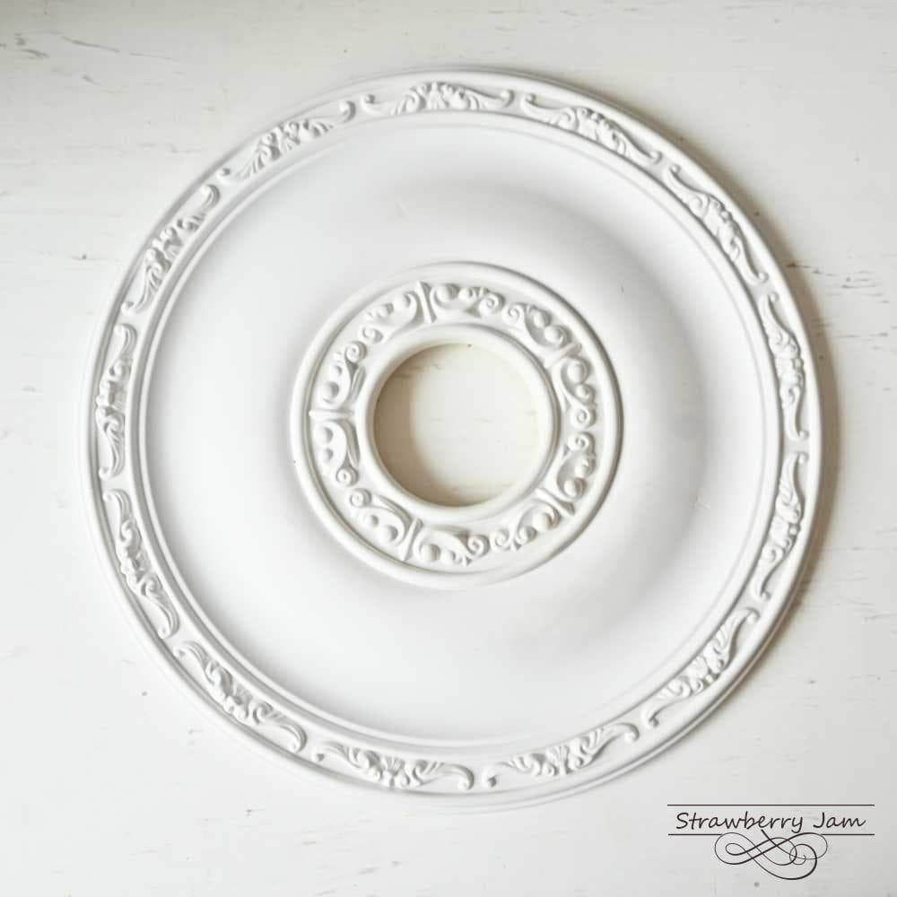 ICO-283 イギリス メダリオン 天井装飾 照明 オブジェ シャンデリア