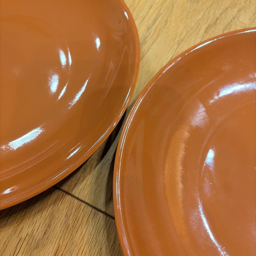 アラビア　プレート　4枚セット ブラウン ベージュ