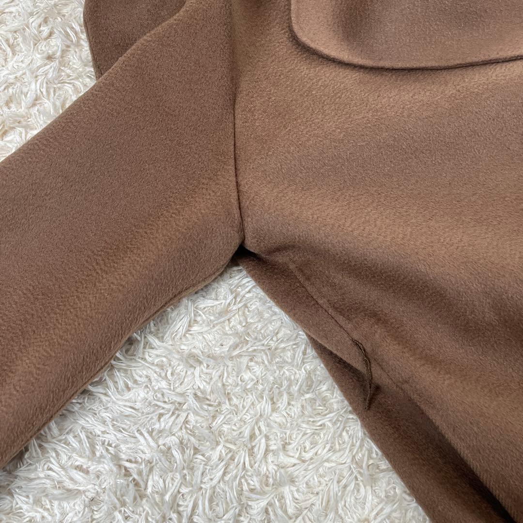 Cremona カシミヤ100% ダブル ロングコート 裏地シルク 9号 M