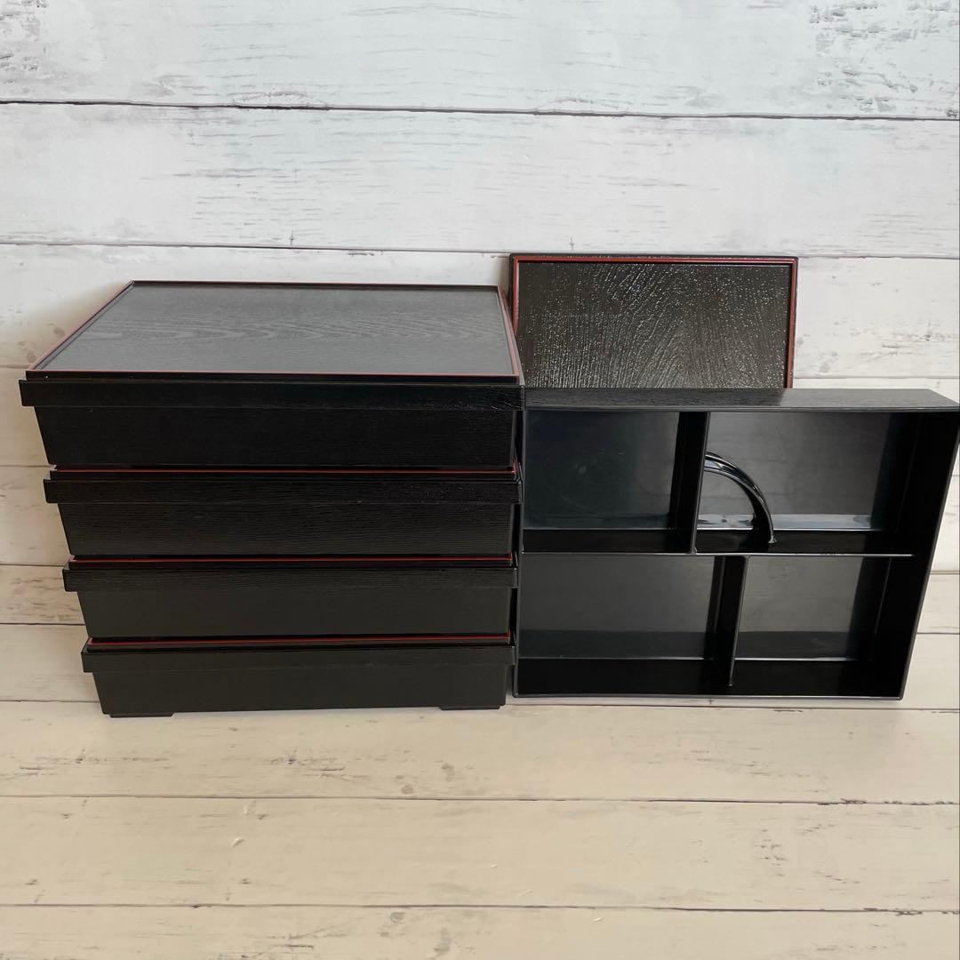 仕切り付松花堂 弁当箱 仕出し弁当 重箱 和風 幕の内 給食 介護 20個セット