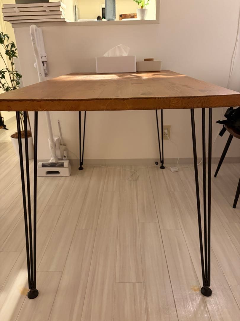 ナチュラルウッド ダイニングテーブル