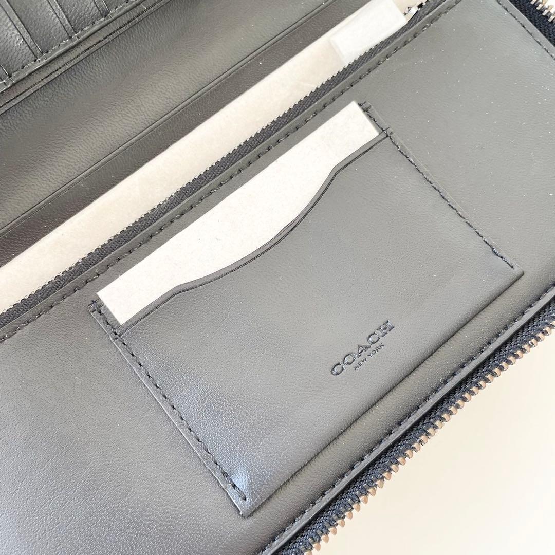 【新品】COACH　長財布 オーガナイザー ダブルファスナー