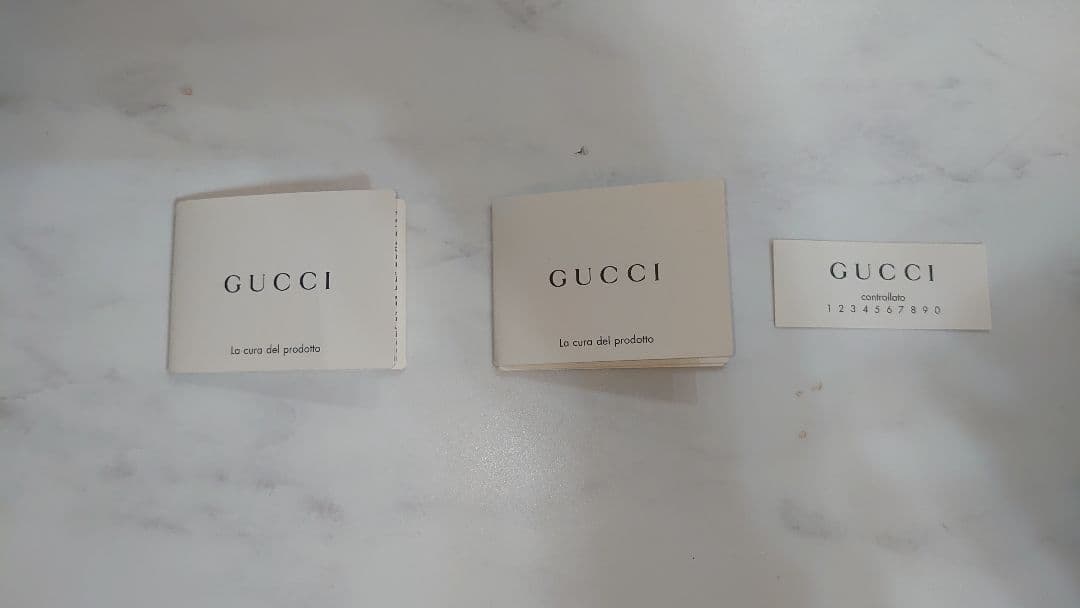 最終出品　GUCCI　グッチ　マイクロ　シマ　449246