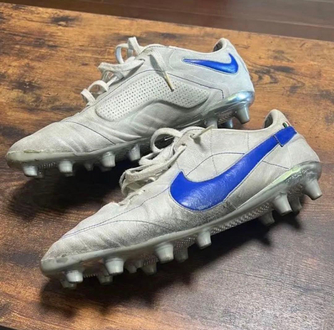 Nike スパイクシューズ 27cm ホワイト/ブルー