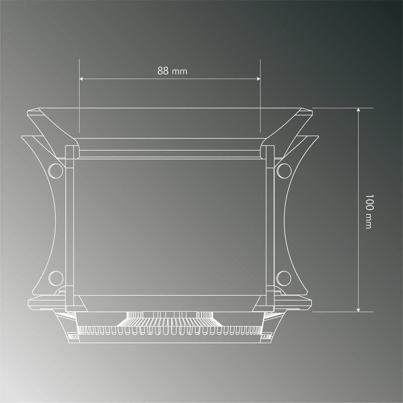 3Dプリンター鉢　C2 ヨイデザイン　アガベ　２個セット　鉢　観葉植物