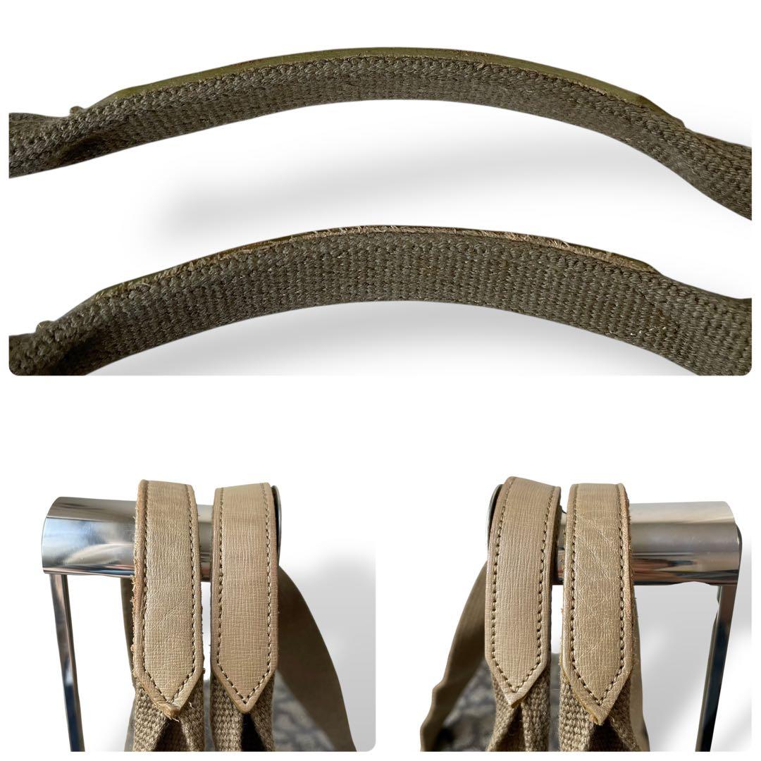 希少 YSL イヴサンローラン☆ジラフ柄 PVC ヴィンテージ ボストンバッグ