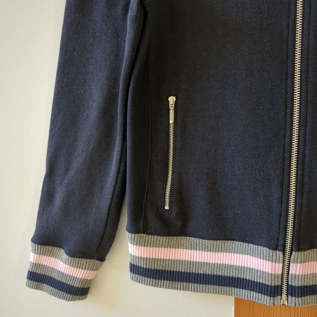 BURBERRY BLACK LABEL ジップジャケット 紺 M