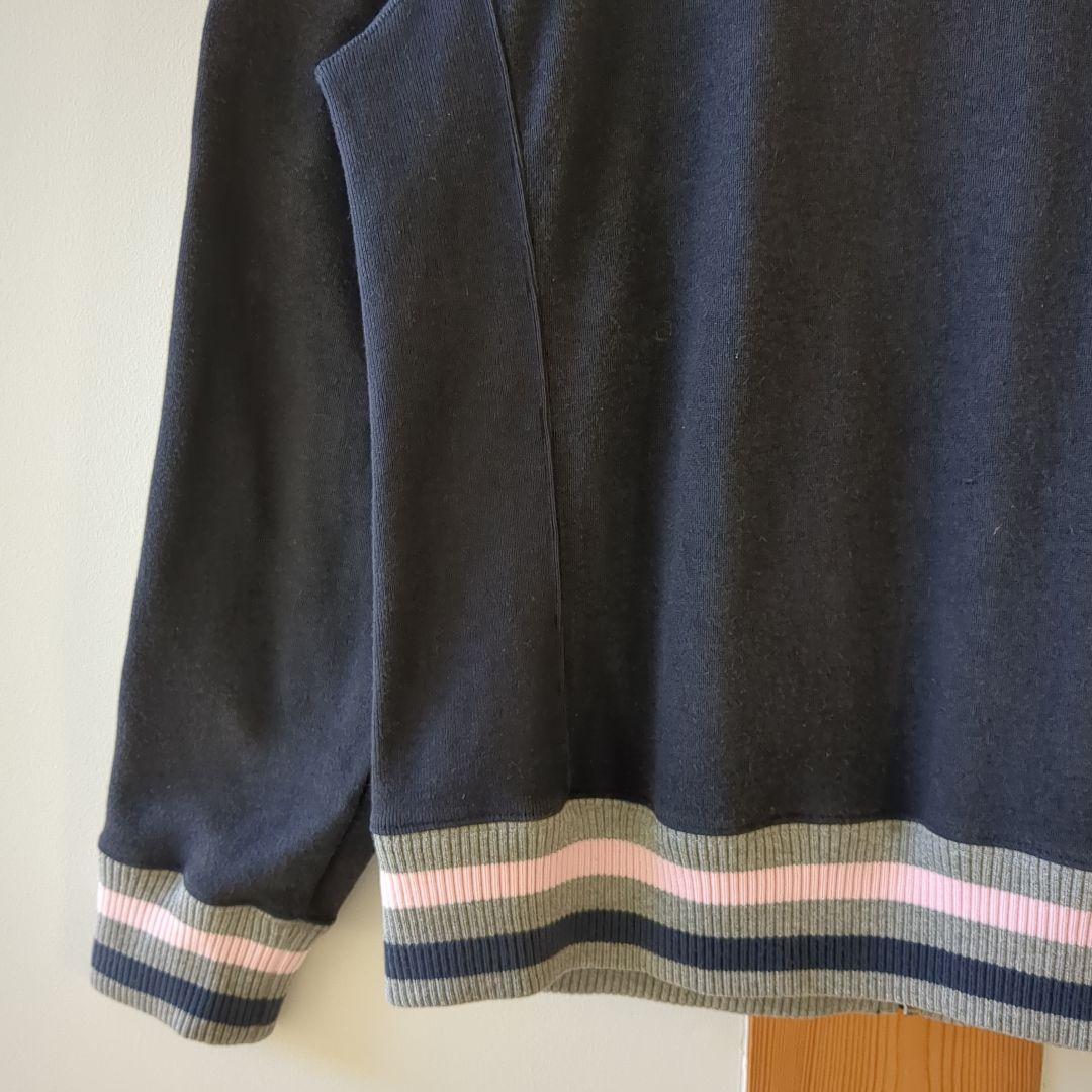 BURBERRY BLACK LABEL ジップジャケット 紺 M