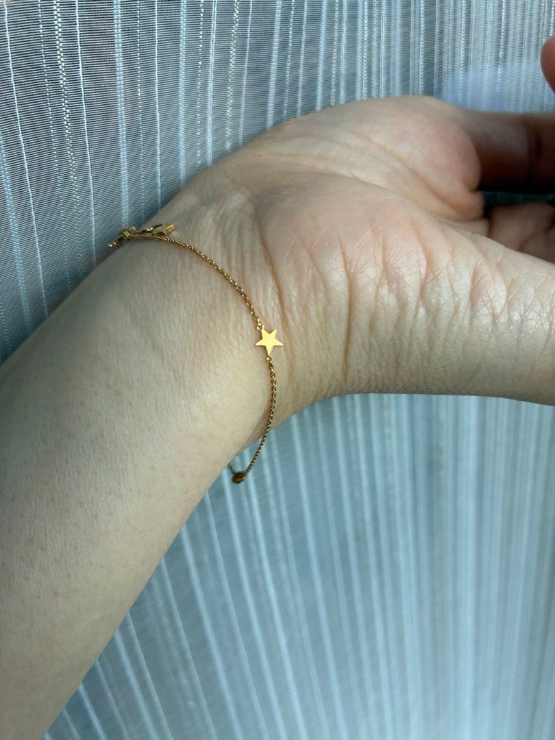 スタージュエリーSTAR JEWELRY ブレスレット　K18 moon
