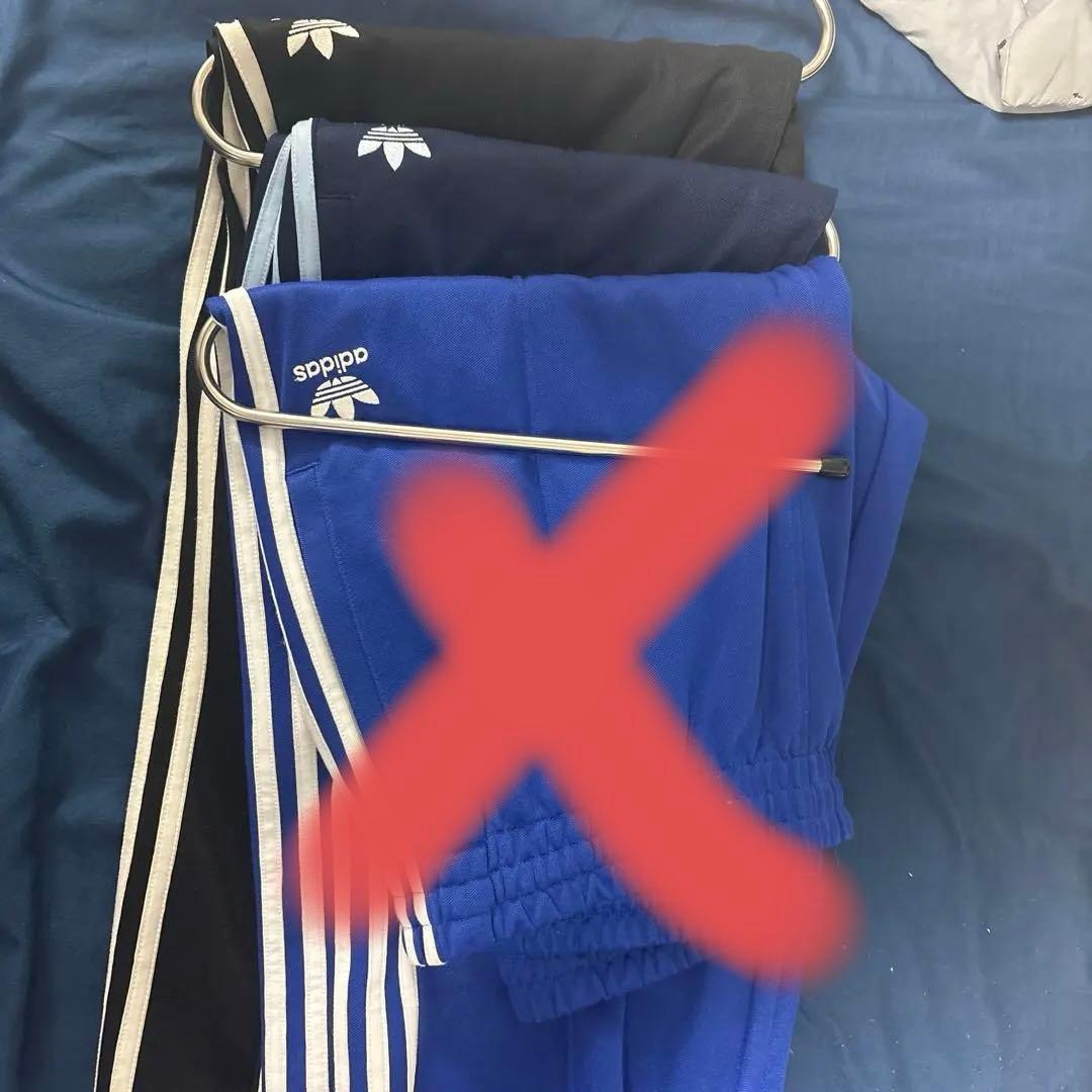 【バラ売り可】adidas バギートラックパンツ 3本ライン 2色セット